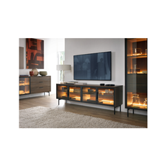 Chest Of Drawers 181 4D + LED – Dunin Oak