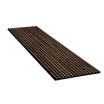 Acoustic Slat Wood Panel - Smoked Oak 2800mm