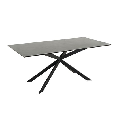 Dining Table Dark Grey Ceramic