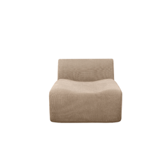 Brown Modular Chaise