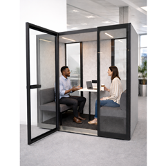 Acoustic Booth Meeting – Grey