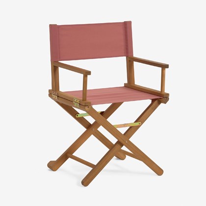 Folding Garden Chair in Terracotta
