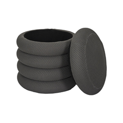 Storage Pouffe – Atom Grey M1