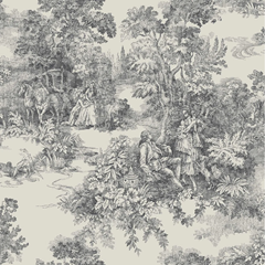 Wallpaper Classic Inspired by Textiles