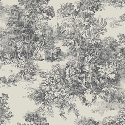Wallpaper Classic Inspired by Textiles