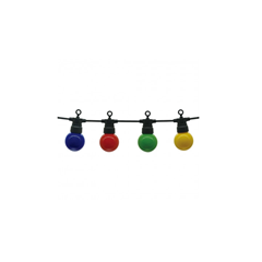 Outdoor String Light – Colourful Bulbs