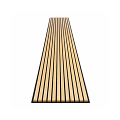 Acoustic 3 Sided Wood Veneer Panel 2800x600x21mm