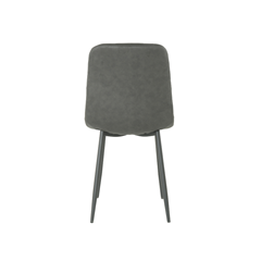 Dining Chair Microfiber Black Pk970-11