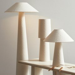 Lamki Cream Table Lamp H46