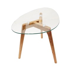 Nesting 2 Table – Transparent Beige