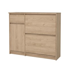 Naia Shoe Cabinet 2 Flap Doors & 1 Door