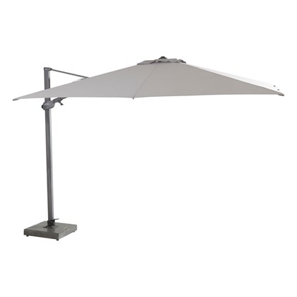 Sidepole Umbrella Siesta Prem 3x3m Mid Grey