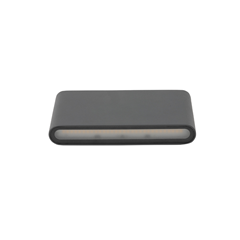 LED Wall Light M – Graphite & White