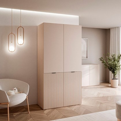 Modular Wardrobe - Cashmere