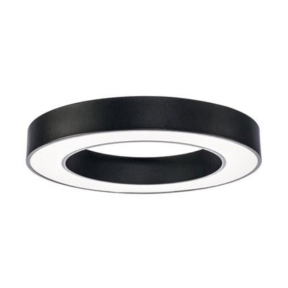 LED Ceiling Round Light Black 36W 175-260V 3000K