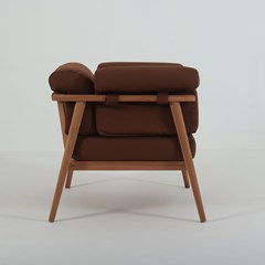 Teak Armchair With Cushions