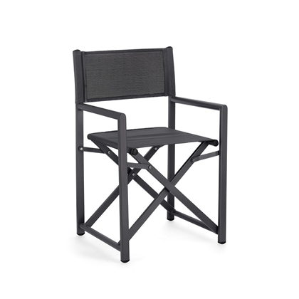 Foldable Armchair - Dark Grey
