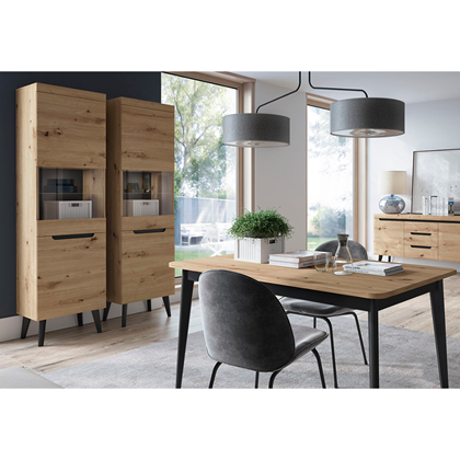 Showcase Cabinet – Artisan Oak