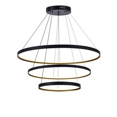 Pendant Lamp Iron H1200MM Black & Gold