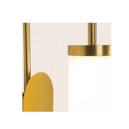 Wall LED Light 10W Triac – Brushed Brass