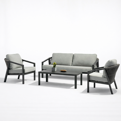 Aluminum Sofa Set – Anthracite