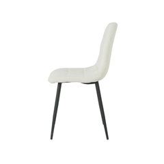 Dining Chair Boucle - White