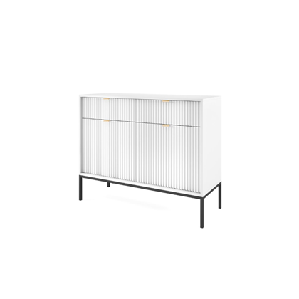 Sideboard 2 Doors 2 Drawers - White