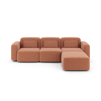 Sofa Corner RH52 - Brown
