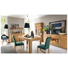 2D Display Glass Cabinet – Grandson Oak