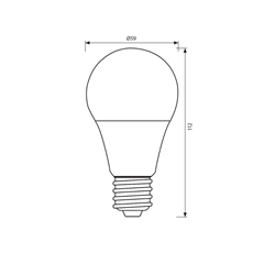 Largo LED Lamp 230V 4000K