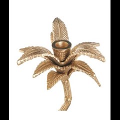 Figure Palm Gold Brass