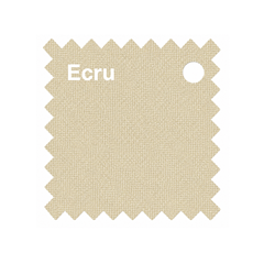 Parasol D250 cm – Ecru Fabric and Teak Look  Frame