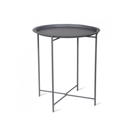 Round Multi-Purpose Garden Table - Grey