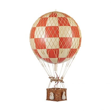 Vintage Balloon Model Royal Aero - Red Checkered