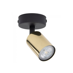 Spotlight Lamp 1 Light – Black & Gold