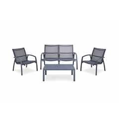 Outdoor Sofa Set – Dark Grey