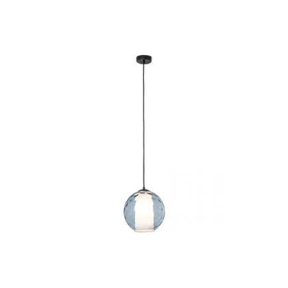 Pendant Light – Blue/Black/Opal