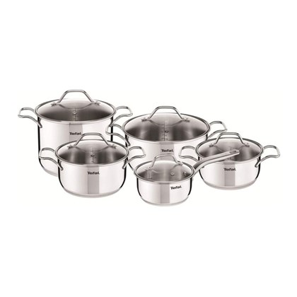 Intuition 10-Pc Pan Set S.Steel