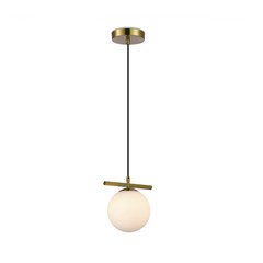 Pendant Lamp Iron Glass D150 H1500MM Brass G9
