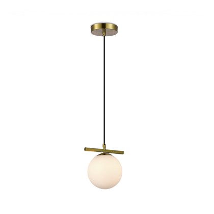 Pendant Lamp Iron& Glass D150 H1500MM Brass G9