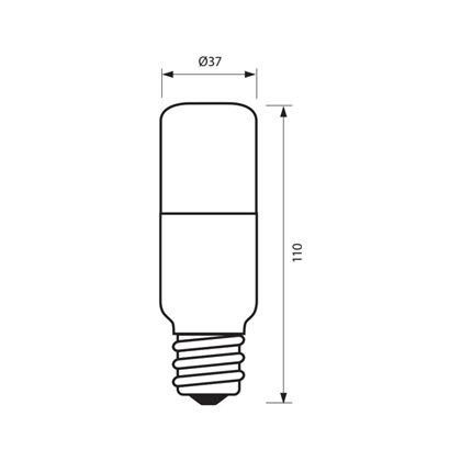 E27 Bulb 9W 4000K