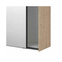 Bergamo Wardrobe – Jackson Hickory & Mirror