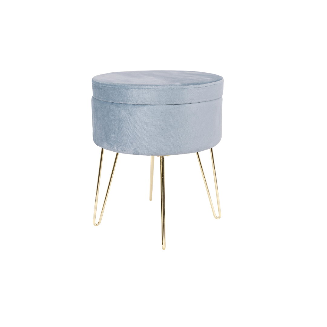 Round Stool With Storage