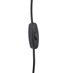 Grand Walnut Floor Lamp