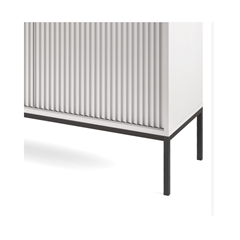 Sideboard 2 Doors 2 Drawers - Grey