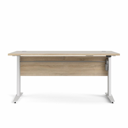 Prima Table Adjustable Height Oak 150x80cm