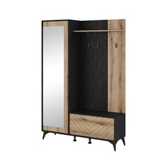 Hallway Cabinet - Oak Black