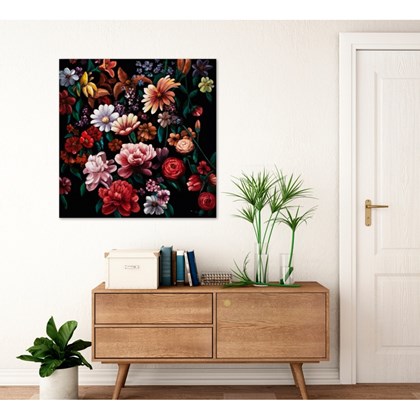 Pretty Rose Acrylic Painting 100X100