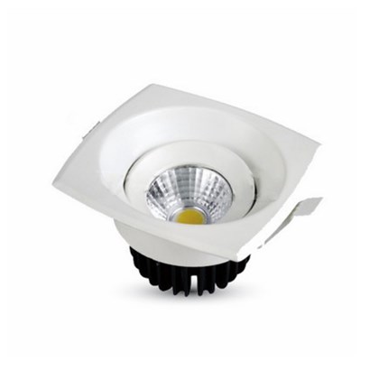 Downlighter Square 8W 3000K Cob LED