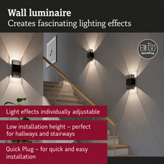 LED Wall Light – Black